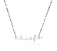 imani Necklace for Football Fans K&C Necklace Kansas City Inspired jewelry necklace, One Size, Stainless Steel, 01