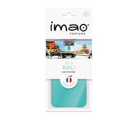 Imao Parfums 33° à Bali In-car Hanging Scented Card, Long-Lasting, 4-6 Week Tropical Scent