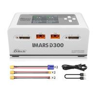 IMARS D300 Lipo Battery Charger G-Tech Series Dual Lipo Charger 16A AC 300W / DC 700W Smart Balance Charger for RC Car RC Boat Race Parts