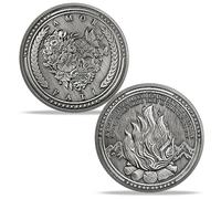 Imasoner Amor Fati Coin Reminder Token Stoic Challenge Coin EDC Coin for Daily Stoic Practice Stoicism Gifts