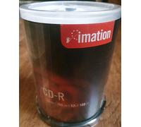 Imation 100 CD-R Blank 80 Min 700MB 52x 100 Disc spindle New And Sealed