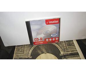 Imation 18644 CD-R Discs 80min/700MB x52 Speed [10 Discs Jewel Cased]