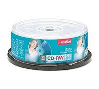 Imation - 25 x CD-RW - 700 MB (80 minutes) 1x - 4X - Spindle - Storage Support