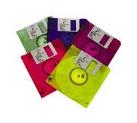 Imation - 3.5 Dshd Neon 10Pk