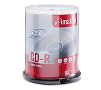 Imation 52x Certified CD-R 700MB 80 Min 100 Pack Spindle Imation