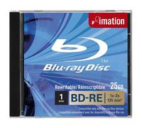 Imation BD-RE SL, 1x-2x, 25GB, Jewelcase 1 pc(s)
