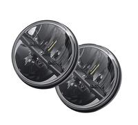 IMAWUHM Headlight Head Lamp 1Pair Running Lights 7 Inch LED Headlight H4 Hi-Lo For Land For Rover For Defender