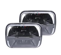 IMAWUHM Headlight Head Lamp 5X7 7x6“ Square Car LED Headlight Hi-Lo Beam Led Headlamp For Nissan For Patrol Y60 1980-1994 240SX(s13)(2pcs)