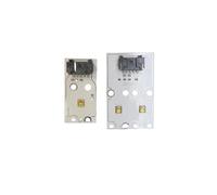 IMAWUHM Headlight Head Lamp Car DRL Headlight Light Guide Plate Daytime Running Tube Bar For A5 2012 2013 2014 2015 2016(3pcs for right side)