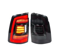 IMAWUHM LED Tail Lights Sequential Yellow Turn Signal Black Rear Lamps Assembly For Dodge For Ram 2009-2018 1500 2500 3500 4th Gen Tail Lights