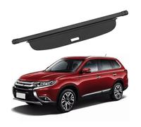 IMAWUHM Trunk Cargo Cover For Mitsubishi For Outlander 2013-2020 Manual Tailgate Car Trunk Shade Luggage Security Shield Rear Parcel Shelf Cargo Cover Parcel Shelf