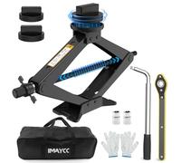 IMAYCC 2.5T Car Jack Kit,Scissor Jack forCar Mercedes Benz Series with JackRubber Pads Spare Tire Changing Kit,Portable Tire JackRepair with Lug Wrench,Car Lifting Jack for Mercedes Benz SUV MPV