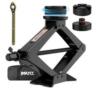 IMAYCC 3Ton Car Jack Kit Newly Upgraded, Scissor Jack for Car 6614 lbs Spare Tire Changing Kit,Portable Tire Jack Repair With Ratchet Wrench,3000KG CarLifting Jackfor Auto/SUV/MPV (BLACK)