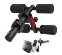 IMAYCC Adjustable Tib Bar, Tibialis Trainer, Tibia Dorsi Calf Raise Machine, Knees Over Toes Equipment for Strengthening Calve, Shin & Ankle, Leg Workout, Fits 2" Olympic Weight Plates