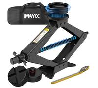 IMAYCC Car Jack Kit 2.5 Ton/2500KG,Universal Scissor Jack for Car with Rubber Jack Pad,Portable 2 in 1 TireJack Changing kit, CarEmergency Kit for SUV MPV Tesla Model Y/3/S/X