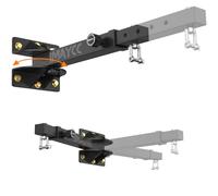 IMAYCC New Punch Bag Bracket, Adjustable Boxing Bag Bracket Rotate 180°, Greatly Enhancing Your Space Utilization, Punch Bag Wall Bracket Suitable for Home or Gym, for Kickboxing Bag,Muay Thai Bag,Etc