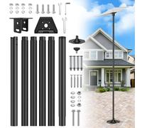 IMAYCC Starlink Gen 3 Mount Plus Long, 7.9FT Starlink Ground Gen 3 Pole Mount Kit with Pipe Adapter, Mounting Kit for Backyard Outdoors Starlink Mounting Kit Gen 3 Pipe Adapter