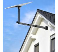 IMAYCC Starlink Gen 3 Mount Plus-Long with Retractable Design, 360° Adjustable Starlink Wall Mount, Vertical Angle Starlink Gen 3 Pipe Adapter, Mounting Kit for Starlink Gen 3 Internet Kit Satellite