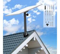 IMAYCC Starlink Gen 3 Roof Mount, 360° Adjustable Rotational Starlink Gen 3 Mounting Kit with Starlink Gen 3 Pipe Adapter for Starlink Standard Gen3/V3 Internet Kit Satellite