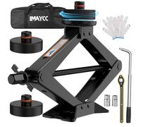 IMAYCC Universal Car Jack Kit 3 Ton/6610lbs, New Upgrade Scissor Jack Car for Tesla Model Y/3/S/X with Rubber Jack Pad, Portable CarEmergency KitJack Changing with Lug Wrench