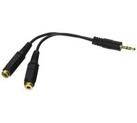 iMBAPrice iMBA-PS-Splitter Premium Speaker and Headphone Splitter Stereo 1 male to 2 Female