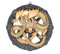 Imbolc Dragon Resin Wall Plaque By Anne Stokes
