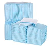 IMBTECH Dog Potty Training Pee Pads, Leakproof, 60 x 45cm, Pack of 50, Puppy Training Pads, Anti-Slip and Disposable Pee Pads, Large Blue, Toilet Mats, 5 layers of protection