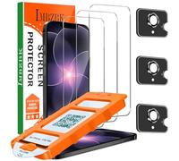 IMBZBK Screen Protector for iPhone 17e /iPhone 16e, Tempered Glass, 3+3Pack