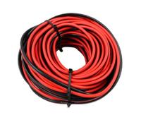 IMC Audio 16 Gauge Speaker Wire - 100 Ft Red and Black Stranded Copper Wire for Superior Audio Quality, Flexible and Durable Design