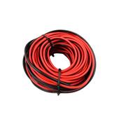 IMC Audio 20 Gauge Speaker Wire - 5 Ft Red and Black Stranded Copper Wire for Superior Audio Quality, Flexible and Durable Design