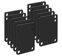 IMCCZONY 10 Pcs 3 mm Skateboard Riser Shock Pads Longboard Rise Pads Skateboard Shock Pads Soft Longboard Shockpads