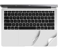 imComor Palm Rest Cover Compatible with Apple New MacBook Air 13 Inch 2018 Release A1932 with Trackpad Protector Sticker Skin for Apple MacBook Air 13 Inch A1932 with Retina Display (Silver)