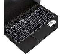 imComor Silicone Keyboard Cover for Dell XPS 13 7390, 9380, 9370, 9365 13.3" Laptops, Black