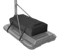 Imdot Basketball Base Replacement- Heavy Duty Weighted Base Anchor for Portable Basketball Hoop, Weather Resistant, Black