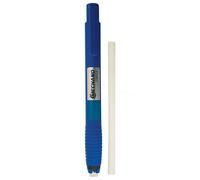 iMecho Retractable Pen Style Eraser, Pack of 1, Blue Body, Refillable Erase Refill, Erase Your Writing Drawing Sketching Marking, Perfect for School Office Home Use