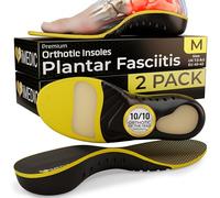 iMedic Orthotic Insoles for Plantar Fasciitis Size M UK 7.5-8.5 (2 Pack) - Arch Support for Women and Men - Shoe Inserts - Insoles for Plantar Fasciitis - Orthotic Support