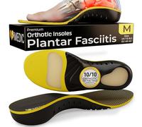 iMedic Orthotic Insoles for Plantar Fasciitis, Size M UK 7-8.5 | Arch Support Shoe Inserts for Everyday Footwear · Made for Women and Men