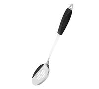 IMEEA 14.3-Inch Large Slotted Spoon Stainless Steel Cooking Spoon Long Metal Kitchen Serving Spoon
