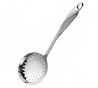 IMEEA 15-Inch Skimmer Slotted Spoon SUS304 Stainless Steel Spider Strainer with Long Handle, Strainer Ladle for Cooking