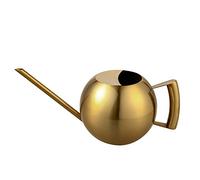 IMEEA 45oz/1.3L Watering Can Indoor for House Plants Long Spout Stainless Steel Water Can (Bronze Color)