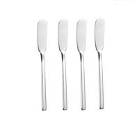 IMEEA Butter Knife Spreaders Stainless Steel with 16.5cm for Ice Cream Cheese Cake Home Kitchen Breakfast Set of 4