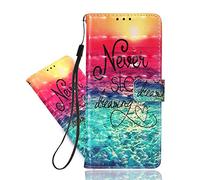 IMEIKONST Compatible with Samsung Galaxy A54 5G Wallet Case with Card Slots, Premium PU Leather Magnetic Closure Shockproof Protection 3D Cute Design Cover for Samsung A54 5G. Dreaming YB