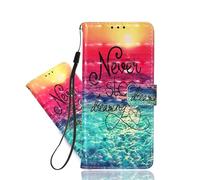 IMEIKONST for TCL 505 Wallet Case with Card Slots Holder, 3D Cute Design Kickstand Magnetic Closure PU Leather Bumper Shockproof Cover for TCL 505 (T509K) (T5094). Dreaming YB