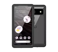 IMEIKONST Google Pixel 7A IP68 Waterproof Case, Heavy Duty Front and Back Cover Full Body 360° Protective Shockproof Underwater Dustproof Armor Phone Case for Google Pixel 7A. Black FS