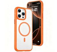 IMEIKONST Magnetic for Apple iPhone 15 Pro 6.1 inch Case, Orange FGCH