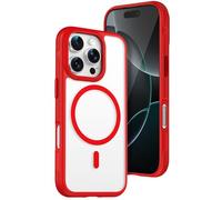 IMEIKONST Magnetic for Apple iPhone 16 Pro Case, Red FGCH