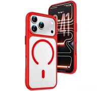 IMEIKONST Magnetic for Apple iPhone 17 Pro Max Case, Red FGCH
