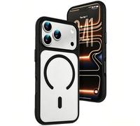 IMEIKONST Magnetic for iPhone 17 Pro Phone Case, Black FGCH
