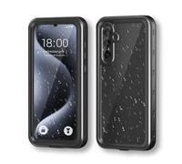 IMEIKONST Samsung Galaxy A35 5G IP68 Waterproof Case, Heavy Duty Front and Back Cover Full Body 360° Protective Shockproof Underwater Dustproof Armor Phone Case for Samsung A35 5G. Black FS