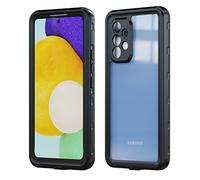 IMEIKONST Samsung Galaxy A53 5G IP68 Waterproof Case, Heavy Duty Front and Back Cover Full Body 360° Protective Shockproof Underwater Dustproof Armor Phone Case for Samsung A53 5G. Black FS